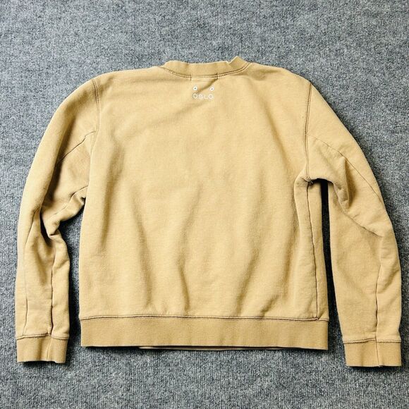 Andersson Bell Scandinavia Norway Tan Green Puff Print Sweatshirt Size XS - Picture 2 of 6